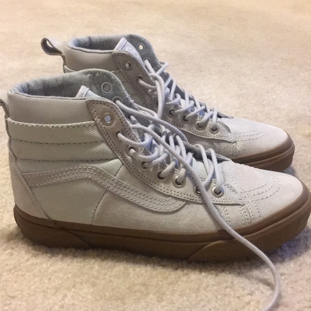 Grey High Top Vans